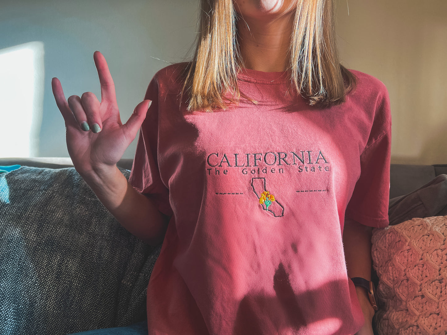 California Embroidered Shirt
