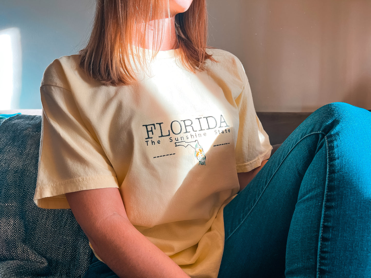 Florida Embroidered T-Shirt